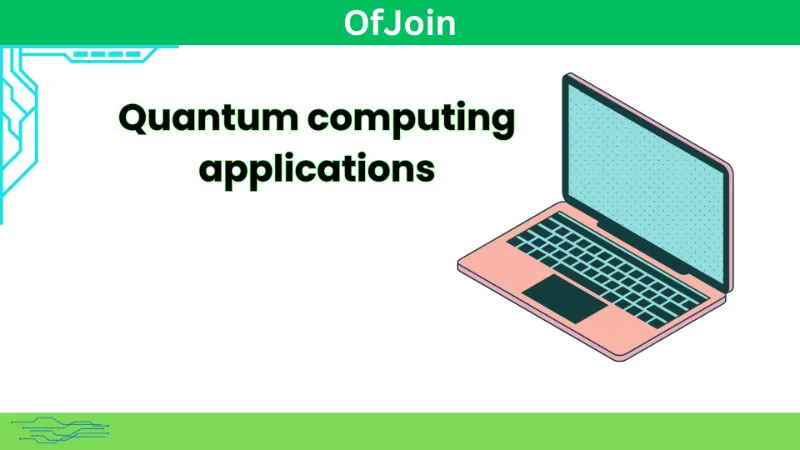 Quantum computing applications